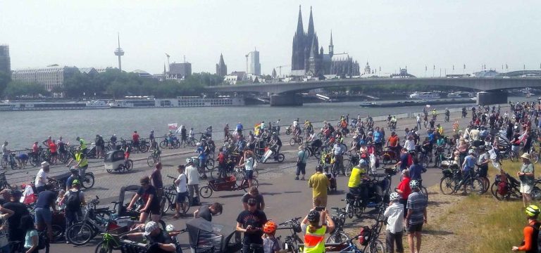 Fahrrad-Sternfahrt Köln 19.06.2022